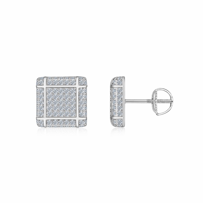Camille Pavé Stud Earrings