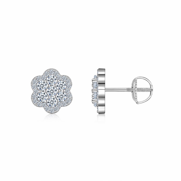 Celandine Flower Stud Earrings