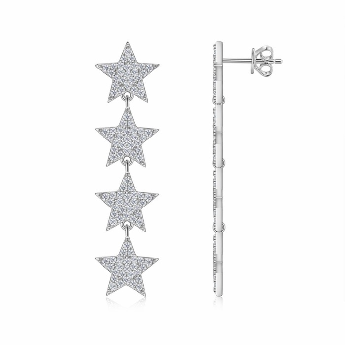 Therese Star Drop Earrings
