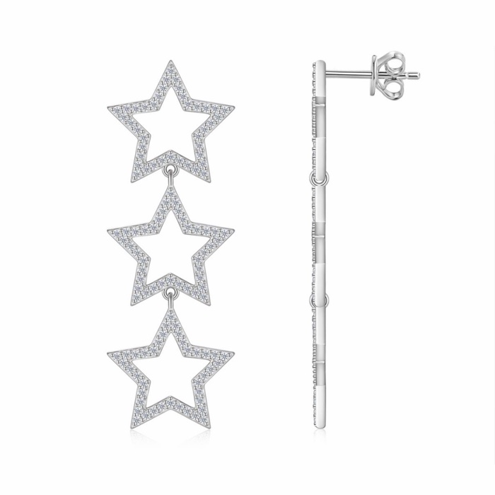 Sidonie Star Drop Earrings