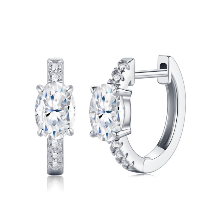 Pippa Trilogy Huggie Earrings