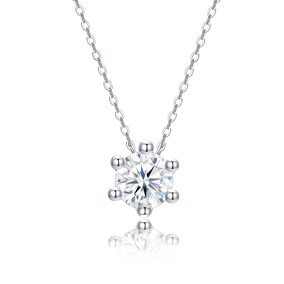 Theodora Solitaire Necklace