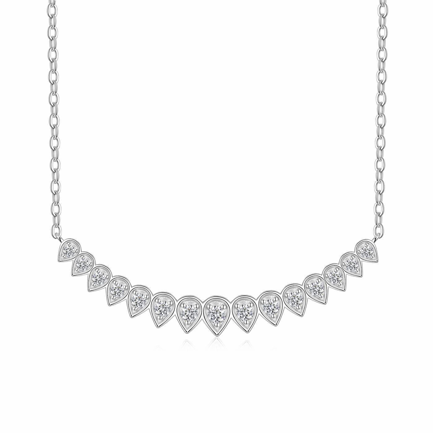 Persephone Marquise Collar Necklace
