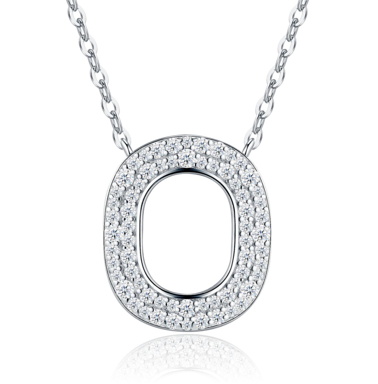 Nadine Open Oval Necklace