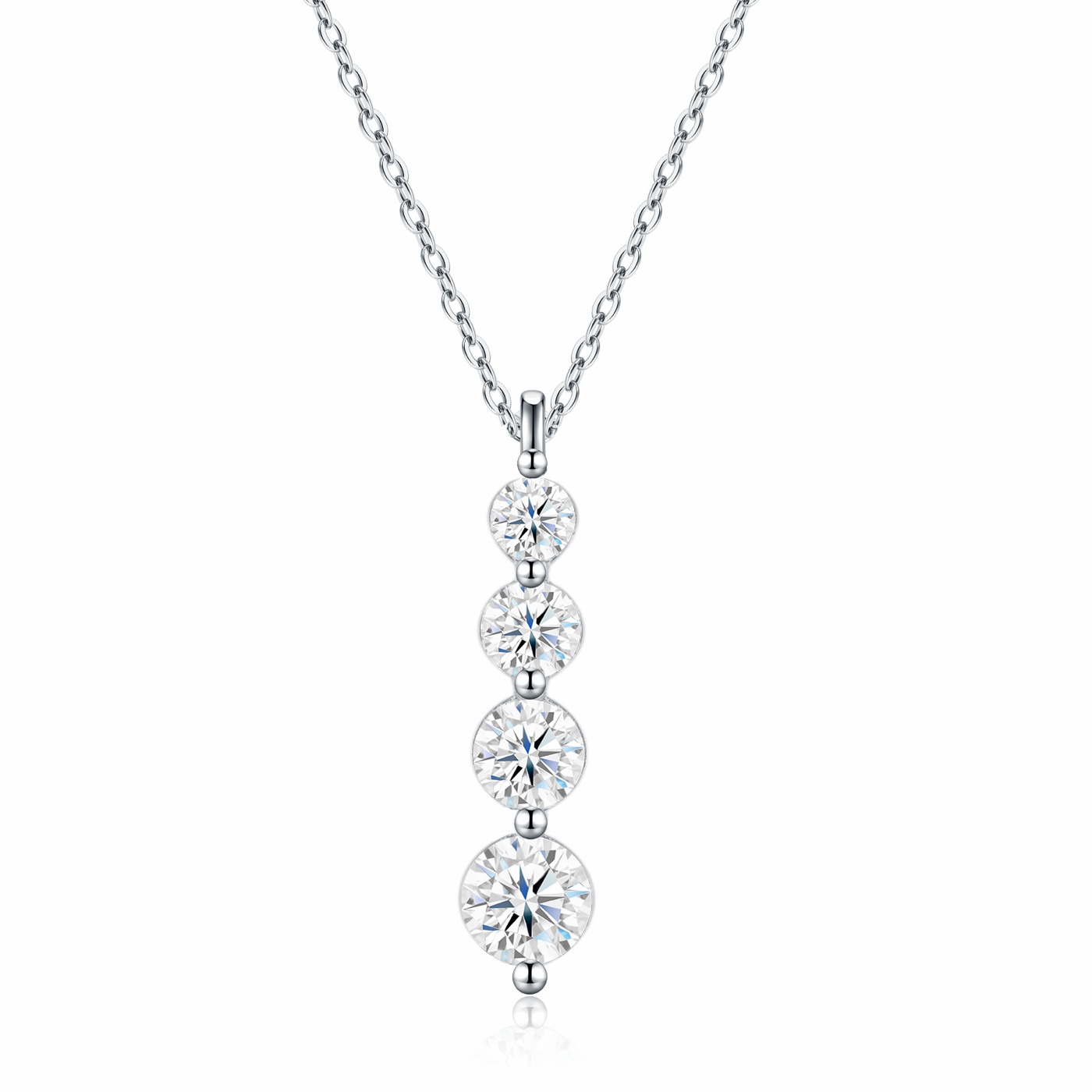 Zelda Graduated Drop Necklace