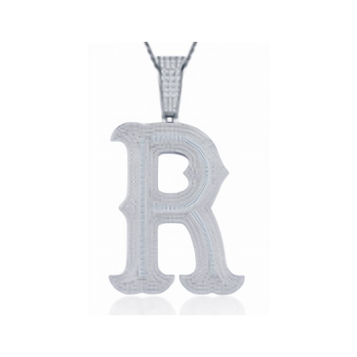 Jacaranda Initial Necklace No.2