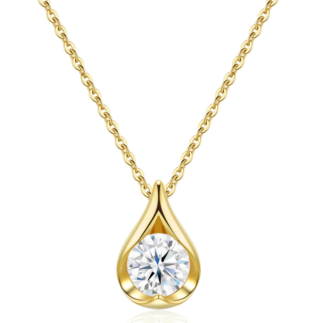 Mira Teardrop Necklace