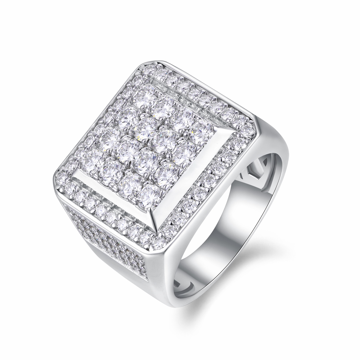 Leonie Square Signet Ring