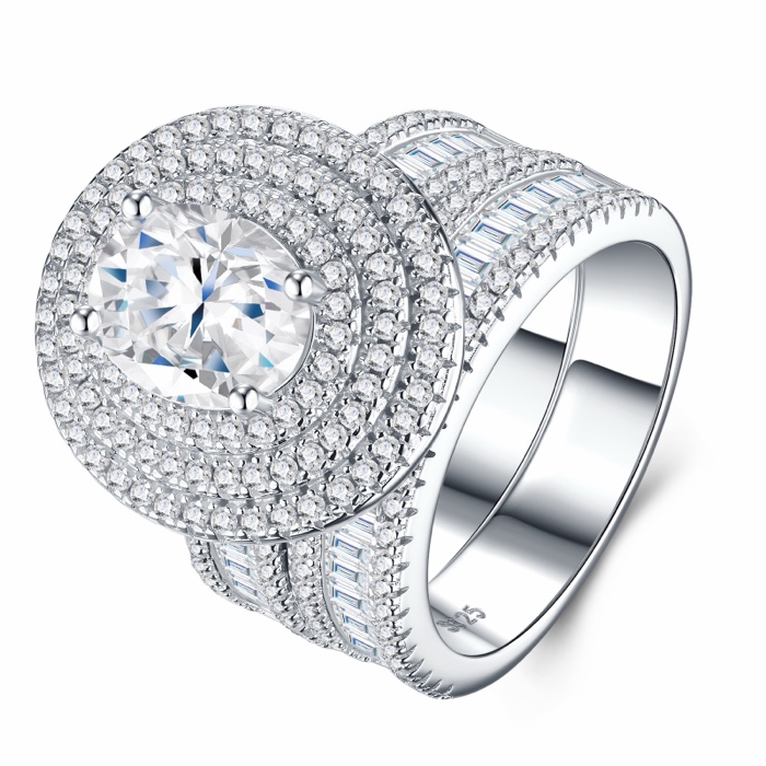 Tamsin Oval Wide Bridal Ring