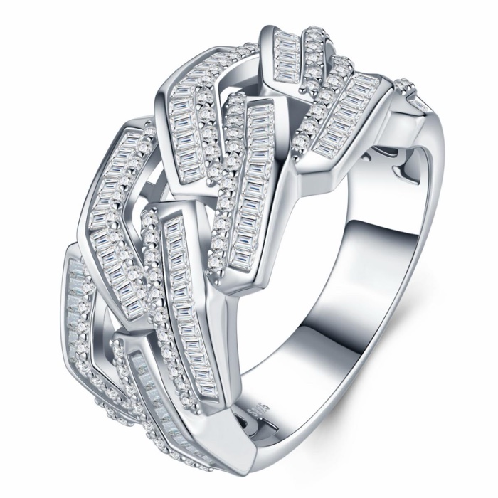 Tullia Chain Link Bridal Ring