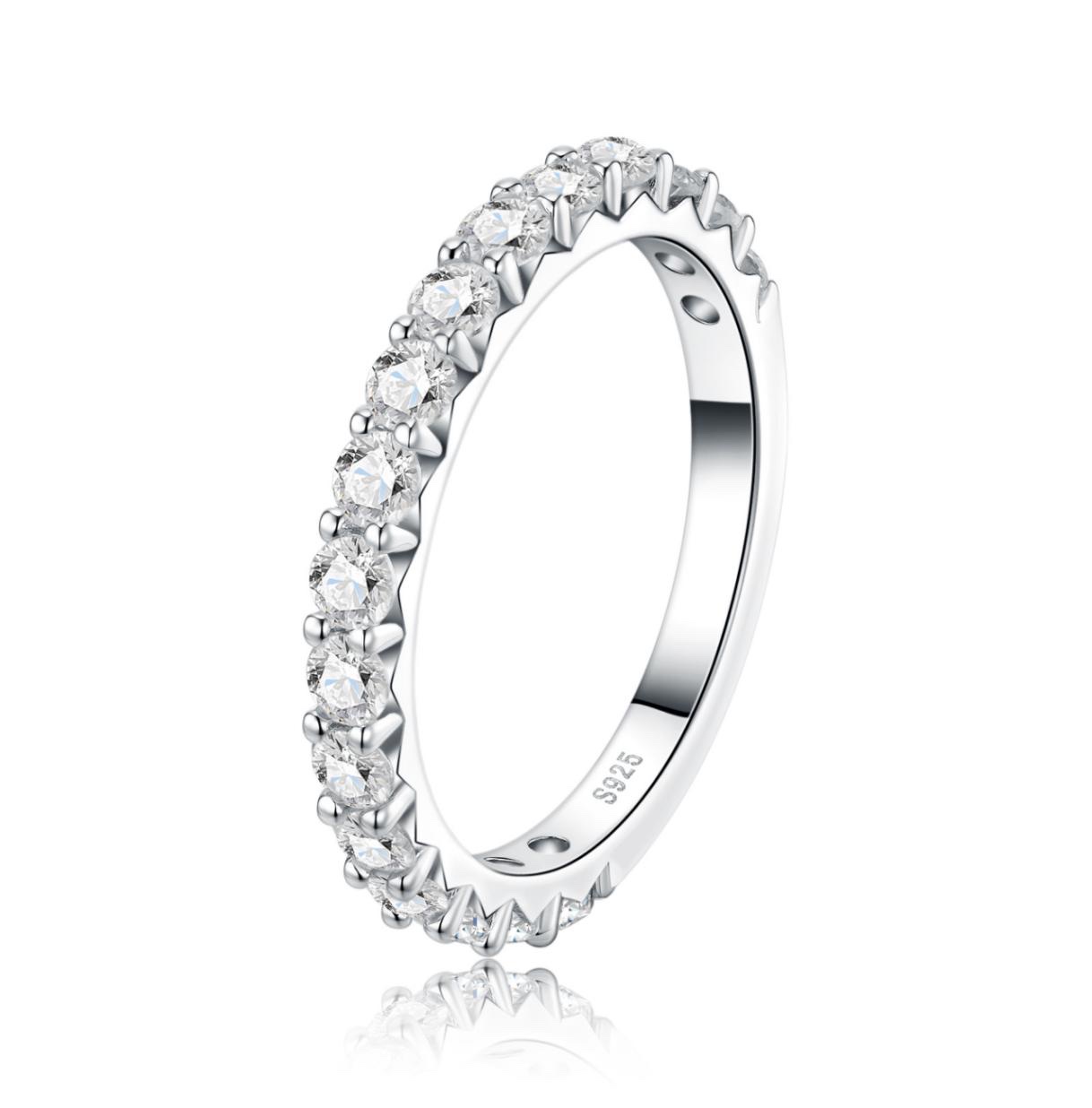 Hyacinth Eternity Ring